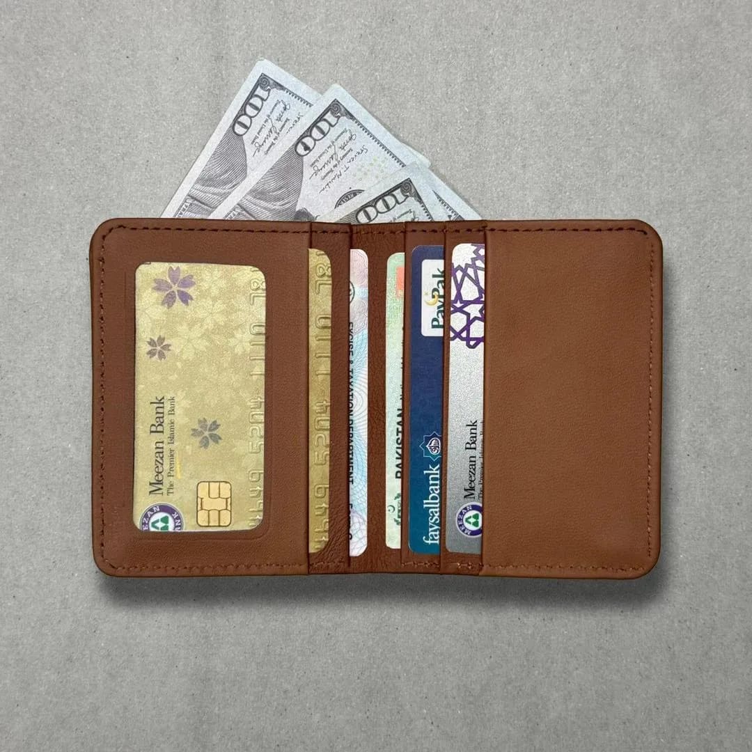 Smart Slim Leather Wallet For Men's