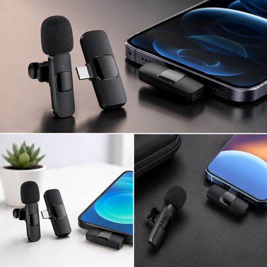 K8 Wireless Type-C Collar Mic