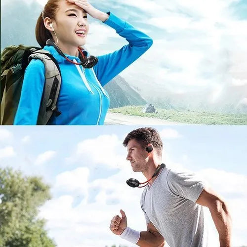 7 Wing Mini Portable Neck Fan